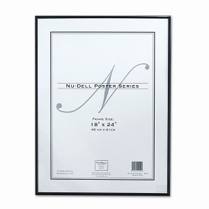 Nu-Dell Metal Poster Frame, Plastic Face UHJ1021